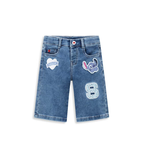 Sweat-shirt bébé fille à capuche Disney Stitch, chemises et hauts fermés