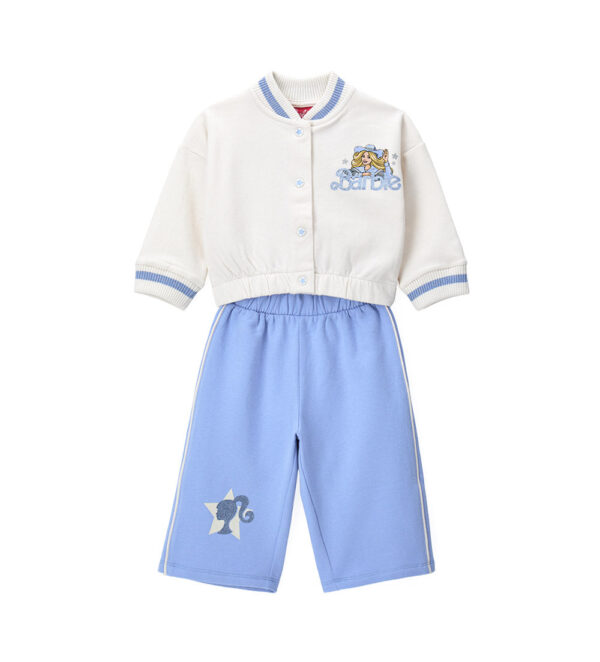 Texas Baby BARBIE Ensembles de jogging pour bébé fille, veste + pantalon et survêtements