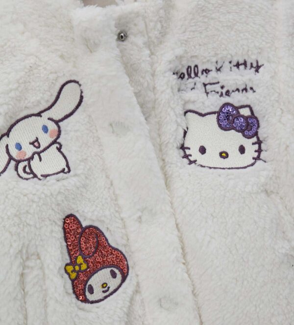 Sweat-shirt et veste pour bébé fille Twilight HELLO KITTY, chemises et hauts – Image 3