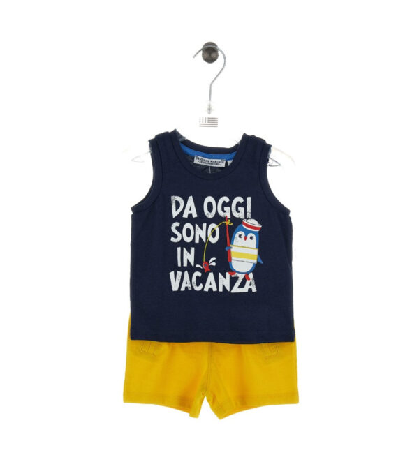 Ensemble débardeur et bermuda Sunlight pour bébé garçon 1