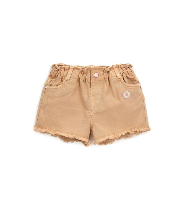 Bermuda bébé fille spécial jour à franges