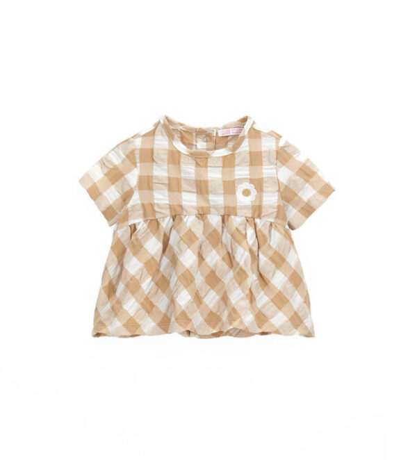 T-shirt col rond pour bébé fille « Jour spécial »