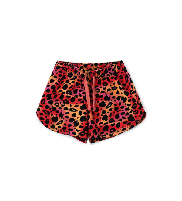 Short de plage pour bébé fille avec motif animal