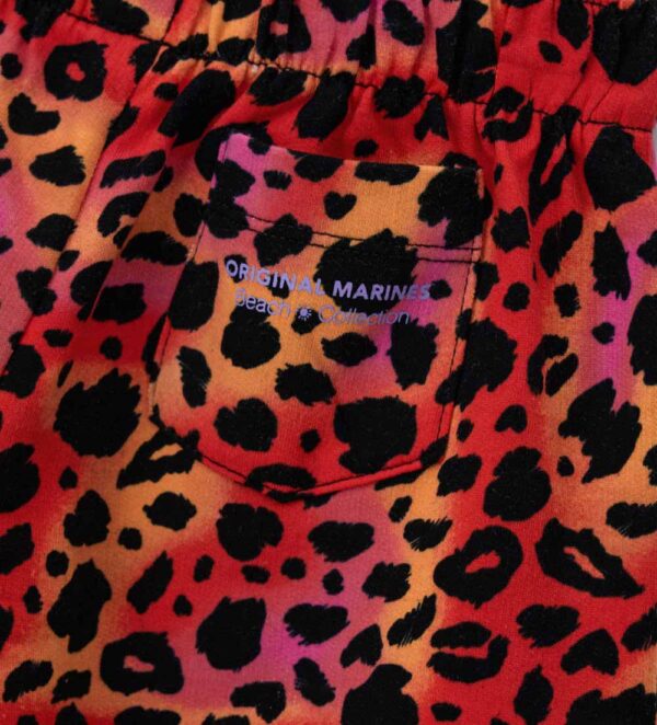 Short de plage pour bébé fille avec motif animal – Image 2