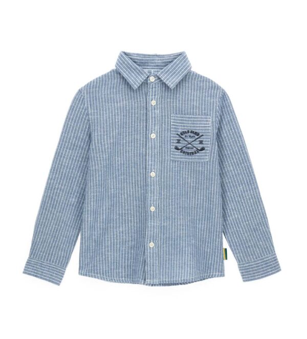 Chemise en lin mélangé pour garçon de la Golf League