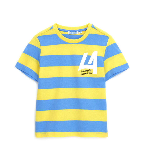 T-shirt Tennis Cool Boy à rayures