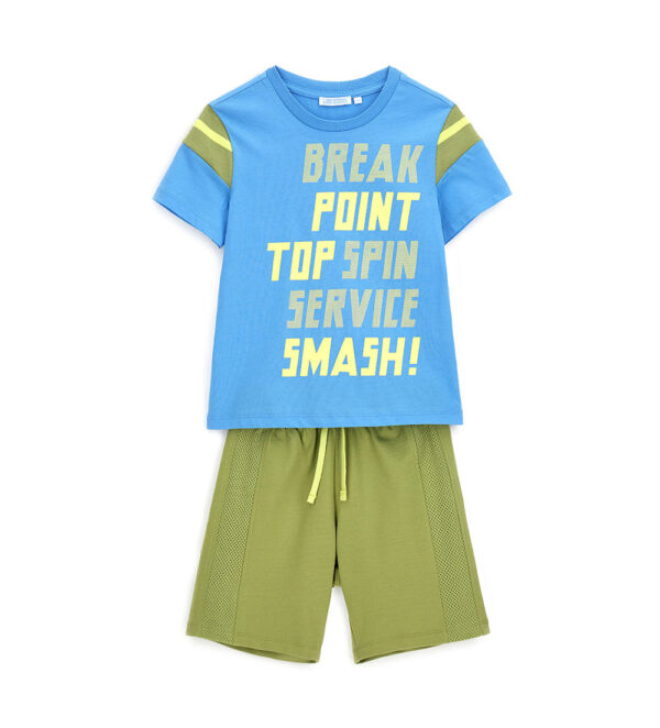 Ensemble t-shirt et bermuda Tennis Cool Boy 1