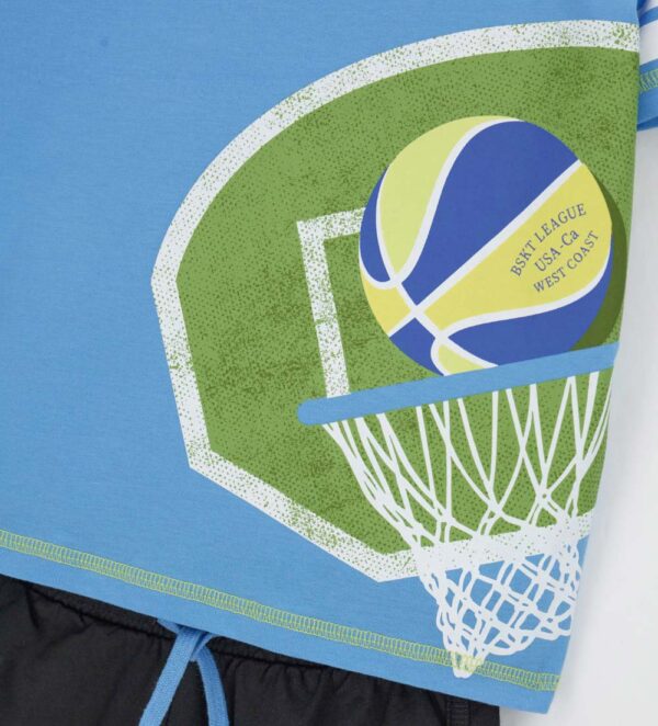 Ensemble t-shirt et bermuda Tennis Cool Boy 5 – Image 2
