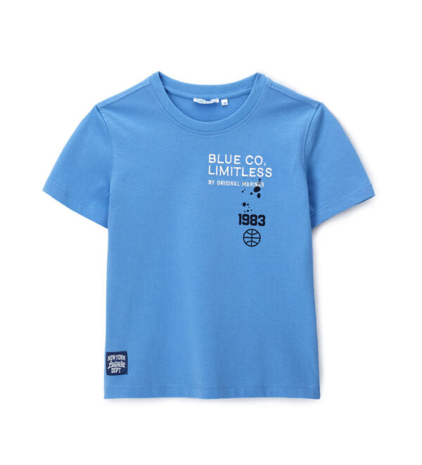 T-shirt Beach College Boy avec imprimés 1