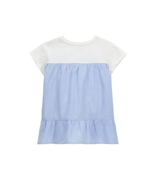 T-shirt Mademoiselle Girl avec strass – Image 2
