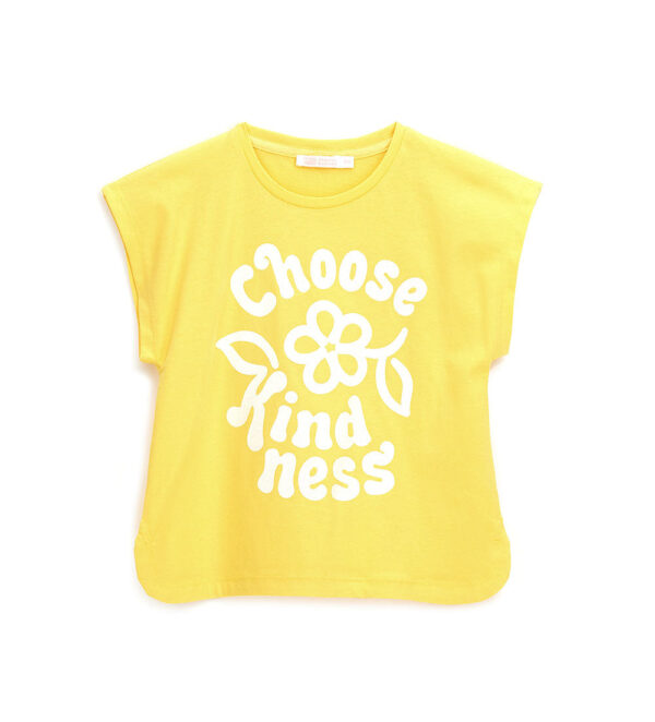 T-shirt à manches kimono Arty Wild Girl