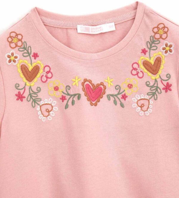 T-shirt Arty Wild Girl à volants 1 – Image 3