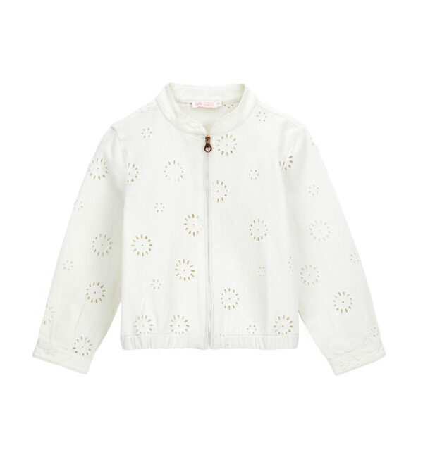 Blouson aviateur brodé Arty Wild Girl