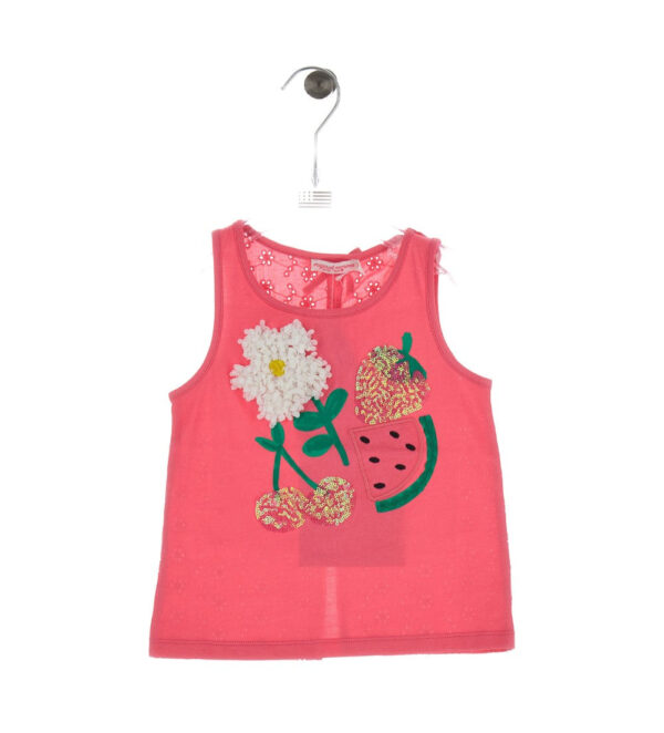 T-shirt Suntastic Girl avec imprimé marron