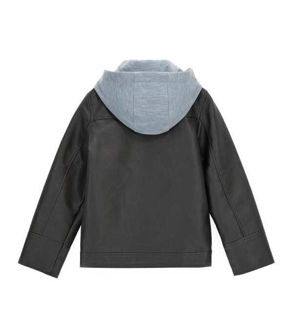Veste en similicuir spéciale et informelle pour adolescent – Image 2