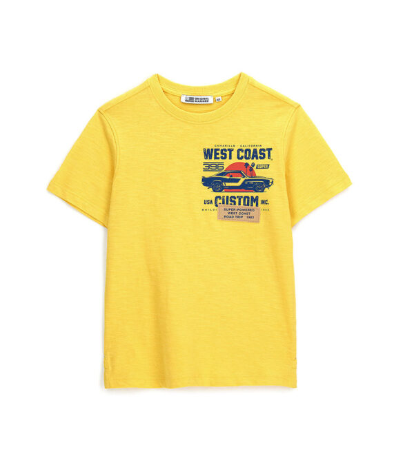 T-shirt imprimé Denim Truker pour adolescent