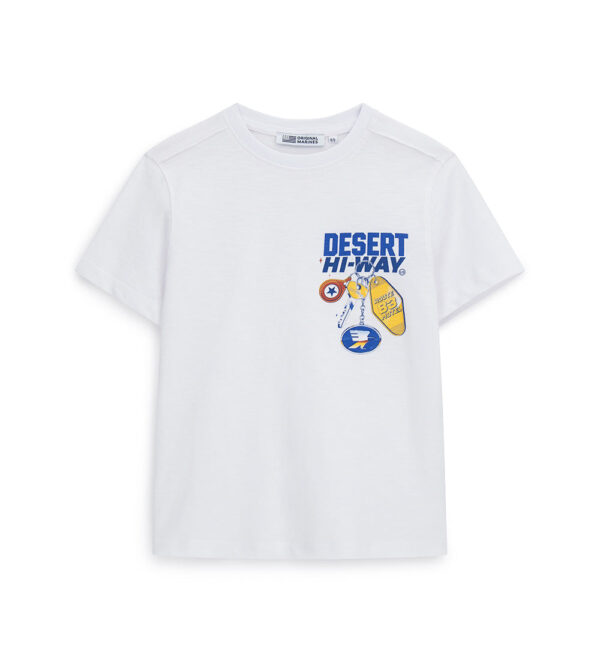 T-shirt en jean Truker pour adolescent, coupe brute 2