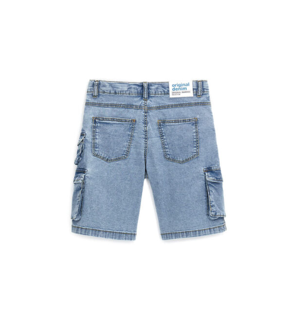 Jean bermuda cargo Capsule Denim pour adolescent – Image 2