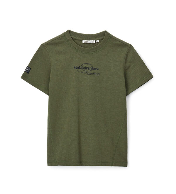 T-shirt en coton flammé Amazonia pour adolescent