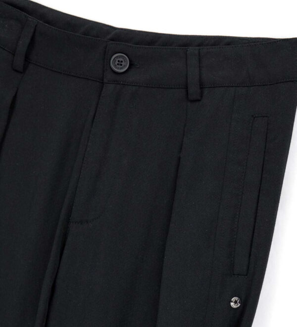 Pantalon en viscose noir et blanc pour adolescente – Image 3