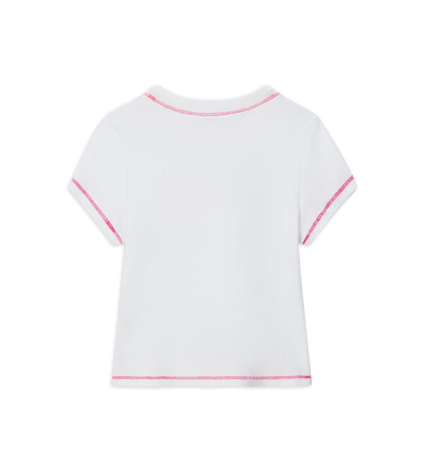 T-shirt côtelé pour adolescente « C'est l'été » – Image 2