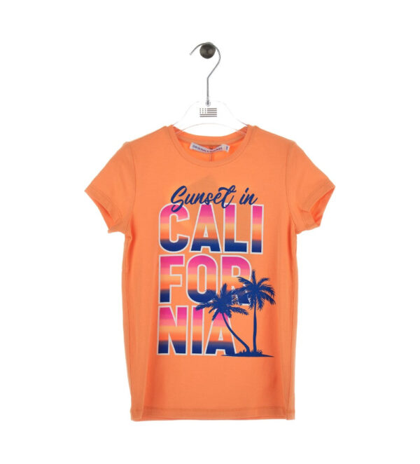 T-shirt pailleté pour adolescente « C'est l'été »