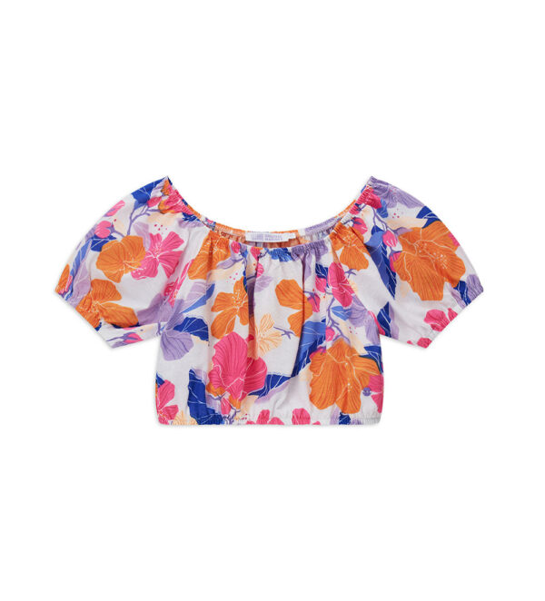 Haut fleuri pour adolescente It's Summer Time
