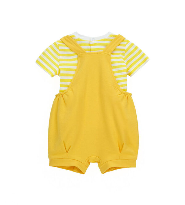 Ensemble t-shirt et salopette Sunlight pour nouveau-né garçon – Image 2