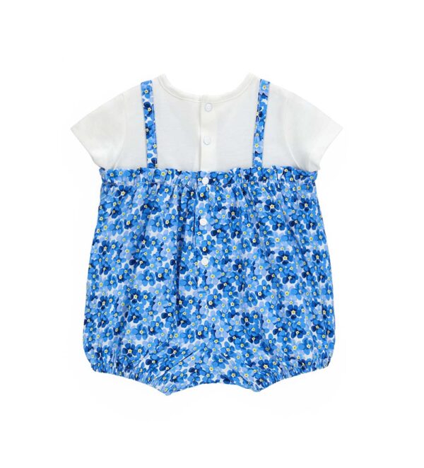 Combinaison en coton cassé pour nouveau-né fille Sunlight – Image 2