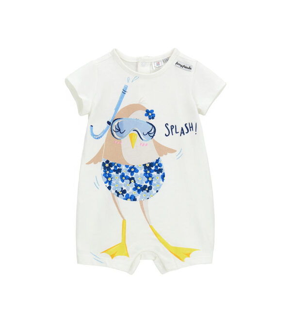 Combinaison Sunlight pour nouveau-né fille avec imprimé