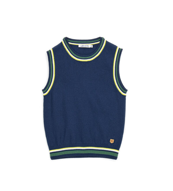 Gilet tricoté pour garçon de la Golf League