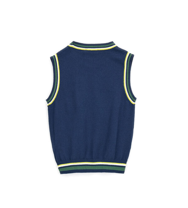 Gilet tricoté pour garçon de la Golf League – Image 2