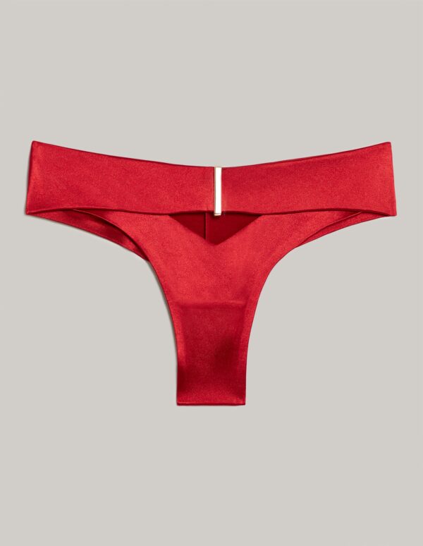 Slip brésilien élégant Red Woman – Image 4