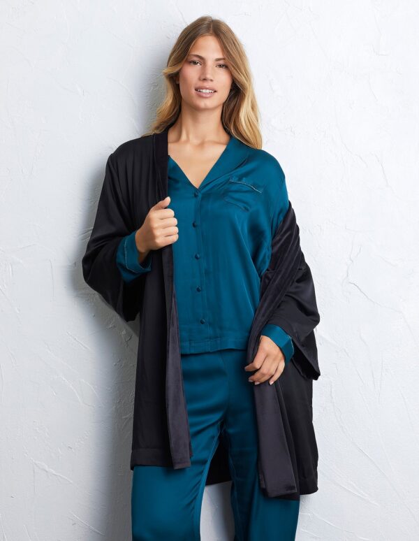 Kimono femme touche émeraude – Image 6