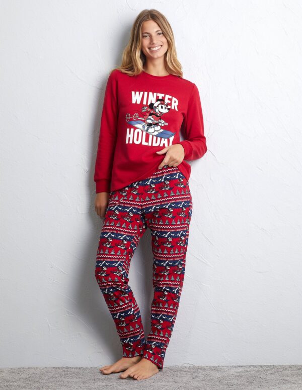 Pyjama Disney Skipass Famille Femme 2 – Image 3