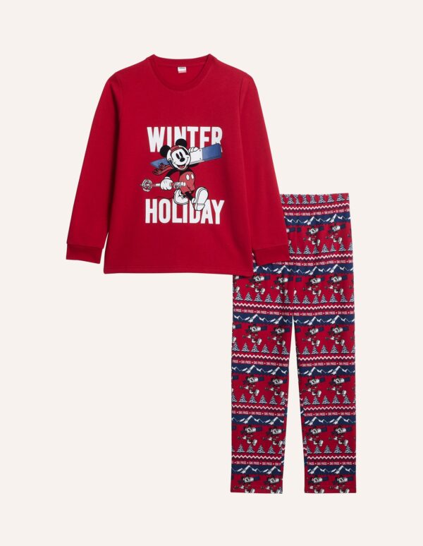 Pyjama long Disney Skipass Family Kids