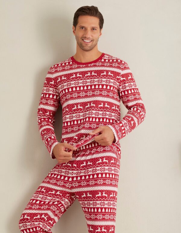 Pyjama d'hiver pour homme en famille 3 – Image 4