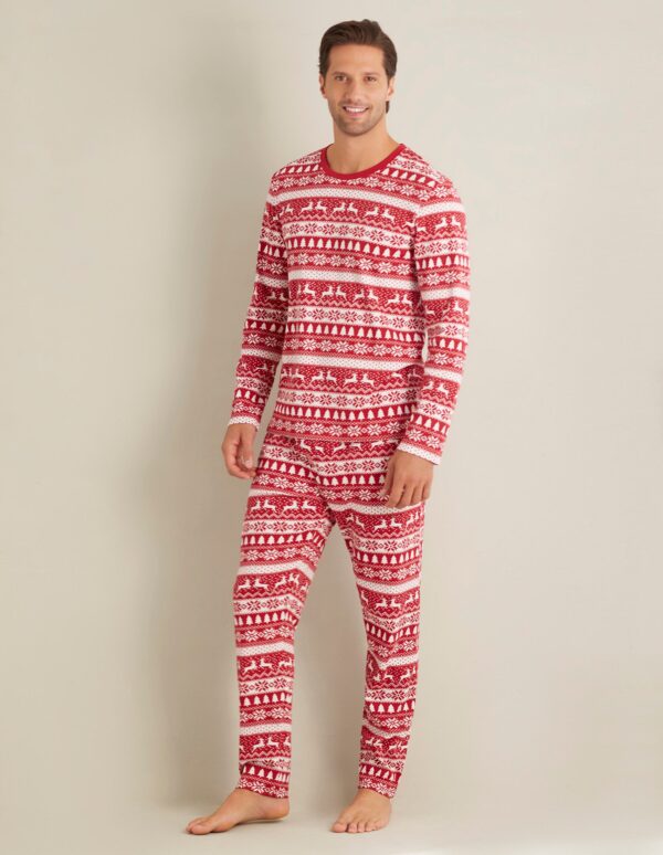 Pyjama d'hiver pour homme en famille 3