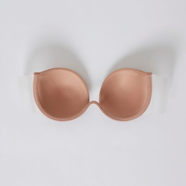 Soutien-gorge push-up pour femme avec côtés adhésifs – Image 3