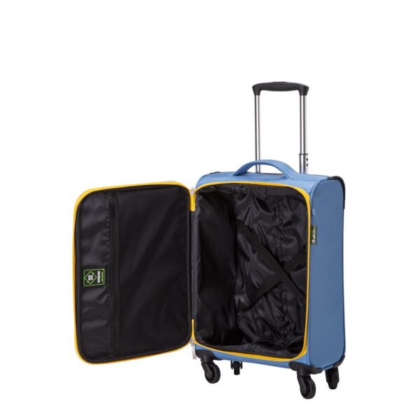 Valises à roulettes souples unisexes de petite taille Go Light Travel – Image 4
