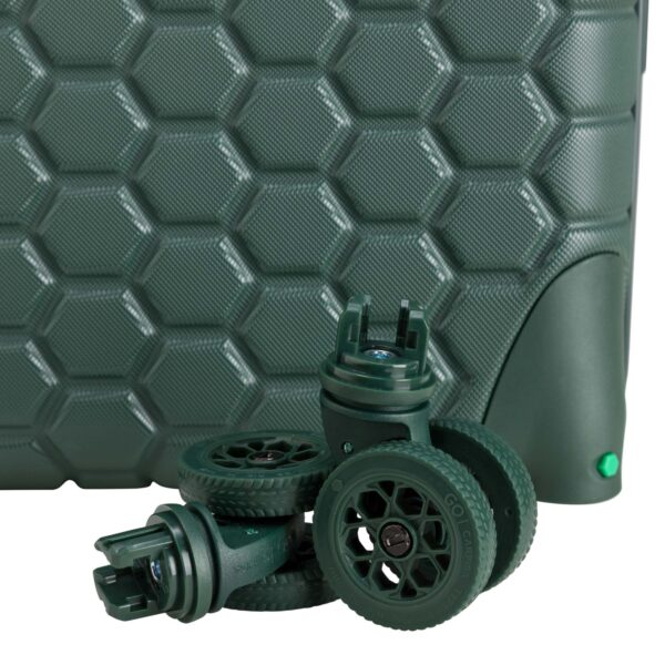 Petits chariots rigides verts Gotech – Image 6