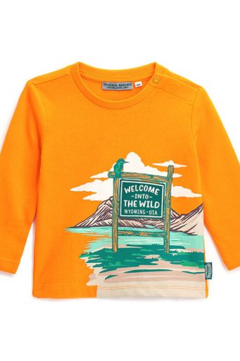 T-shirt chaud en coton pour bébé garçon Out And About 2
