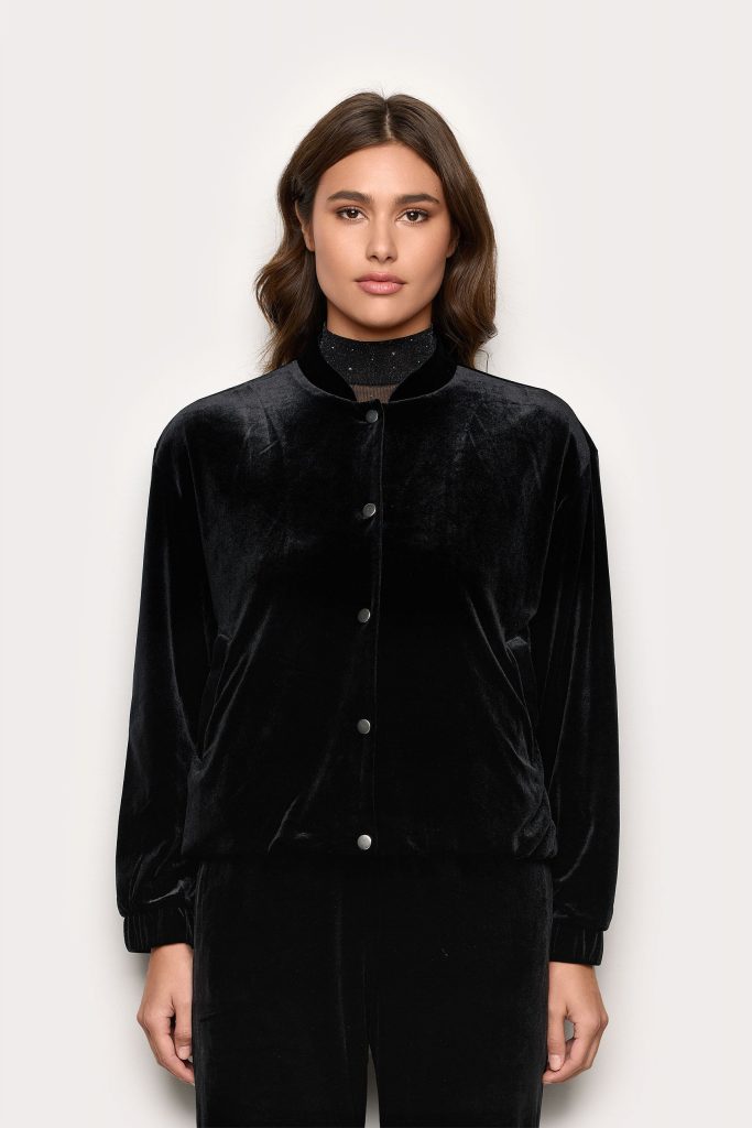 Veste de soirée de Noël en velours pour femme