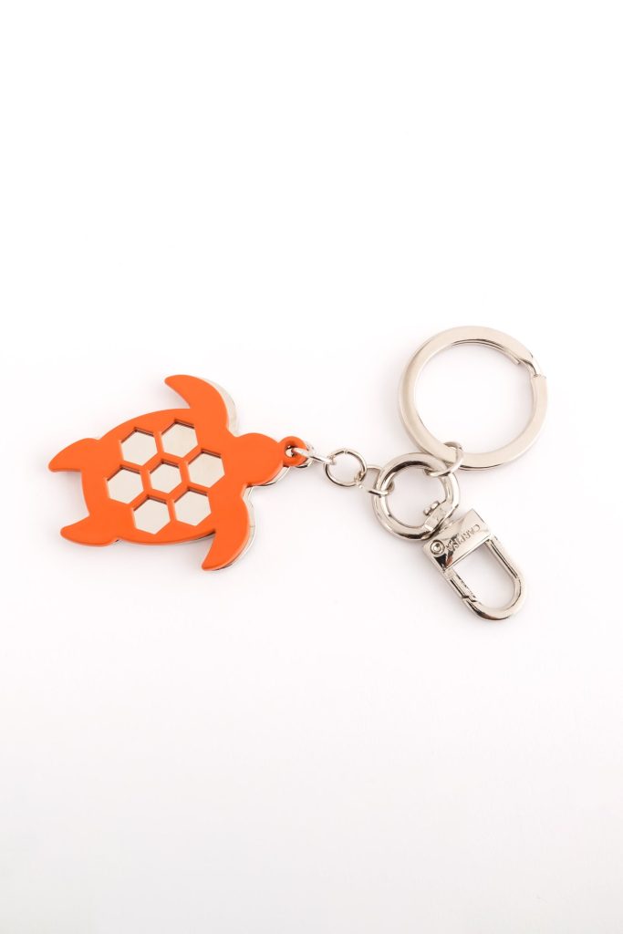 porte-clés tortue porte-bonheur femme