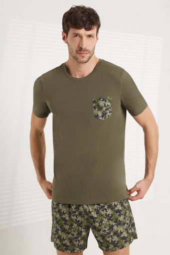 T-shirt camouflage homme