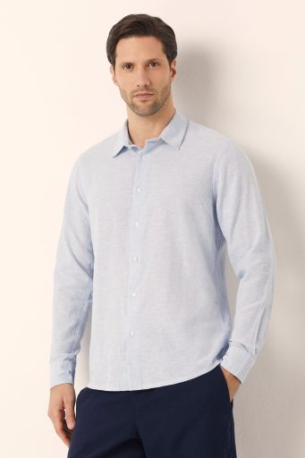 Hauts pour hommes en coton/lin