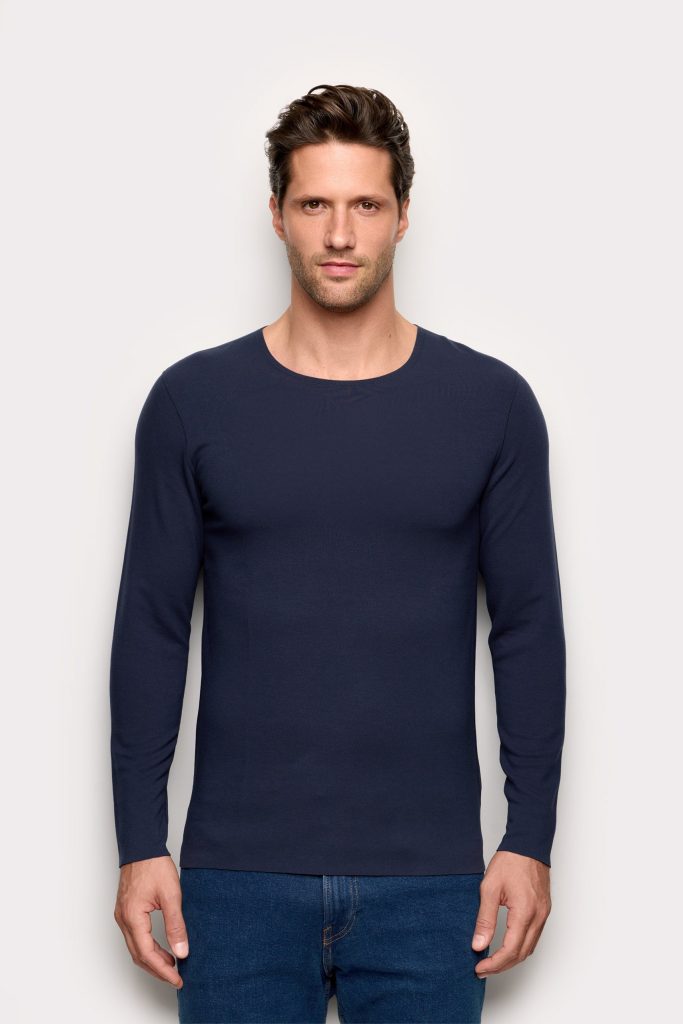 Hauts Next To Skin à l’intérieur brossé pour homme