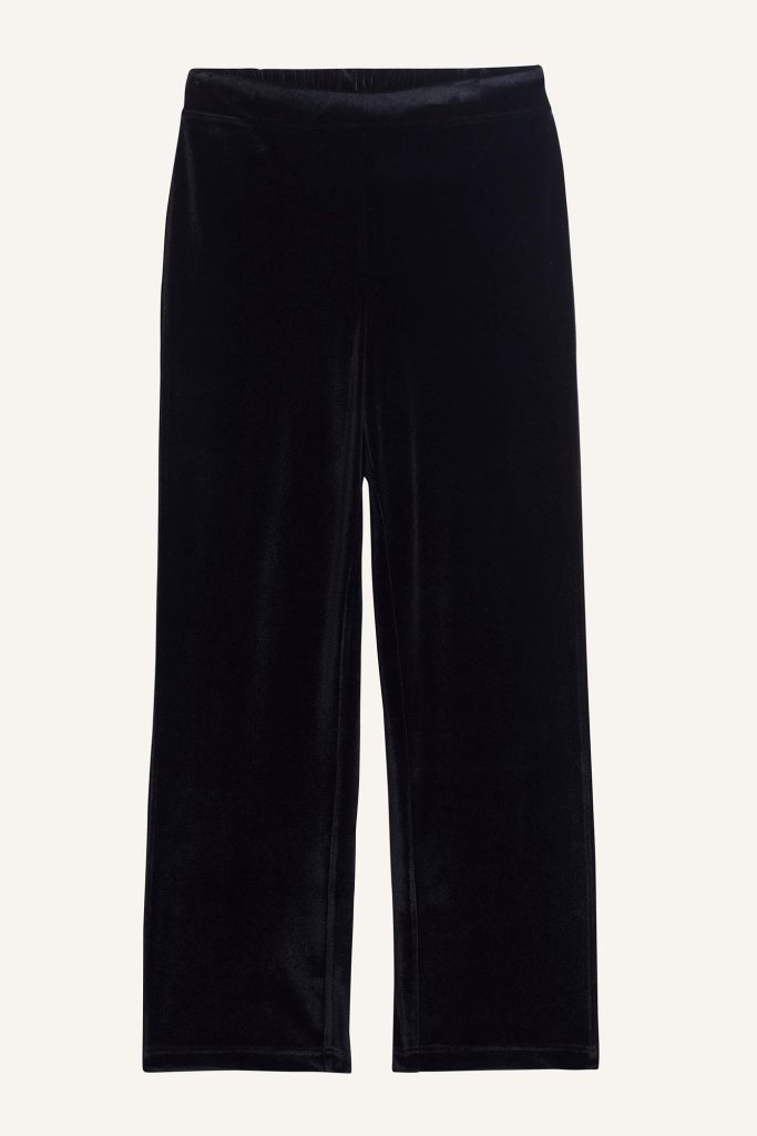 Pantalon long en velours pour femme