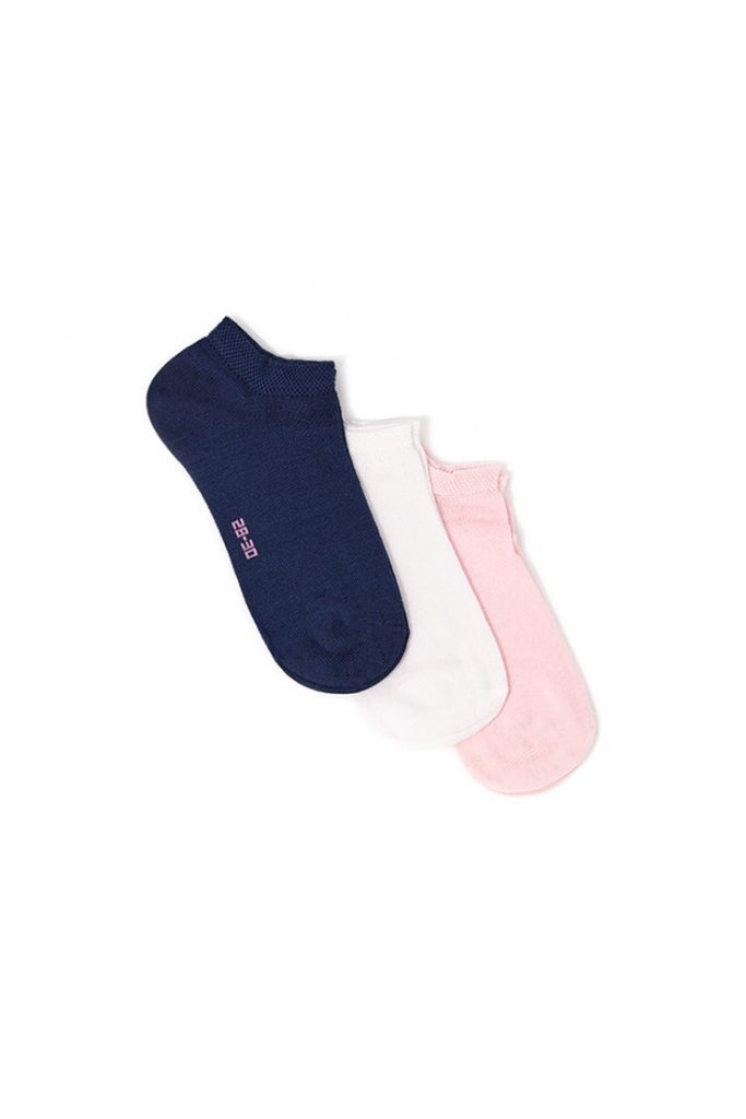 Chaussettes Basico Printemps pour adolescentes, taille 3