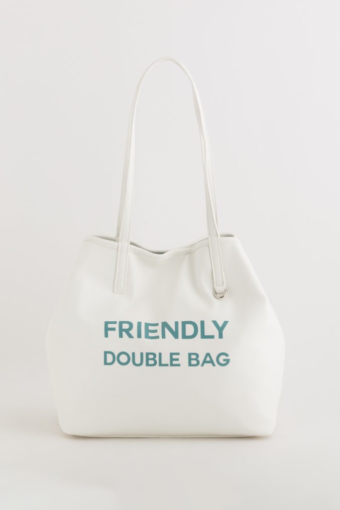 Sacs de courses réversibles doubles pour femme Friendly Double Spri Small